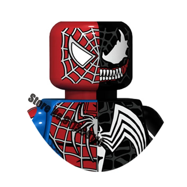 Superhero Spiderman Suit Building Blocks Bricks Mysterio Peter Parker Miles Morales Action Figures Kids Toys Christmas Gifts I-XP077