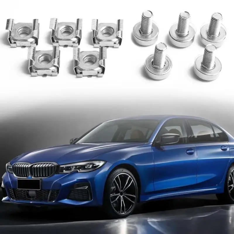 50 шт. гайки M5 для кейса + Болты M5x16 шайбы серверной стойки крепление полки шкафа
