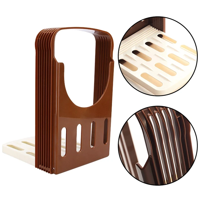 Professional Easy Cleaning Bread Slicer Hollow Bottom Multi-purpose Home Bread  Loaf Toast Cutter Slicing Cutting Guide Mold - AliExpress