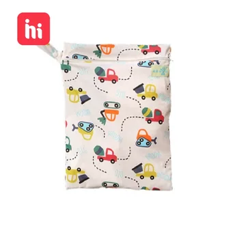 

Baby Supplies Single Layer Zipper Baby Stroller Waterproof Hanging Bag Baby Diaper Bag Out Storage Bag Urine
