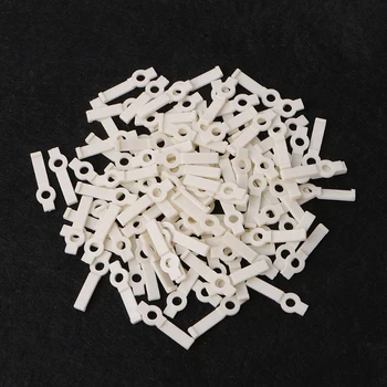 

OOTDTY 100 Pcs Mounting Bracket 10/12mm Fixing Clip For 3528 5050 LED Strip with Screws