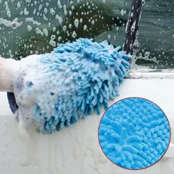 Ультратонкие волокна автомобиля перчатки для мытья щетки микрофибры автомобиля мотоциклетная шайба уход за автомобилем чистящие щетки