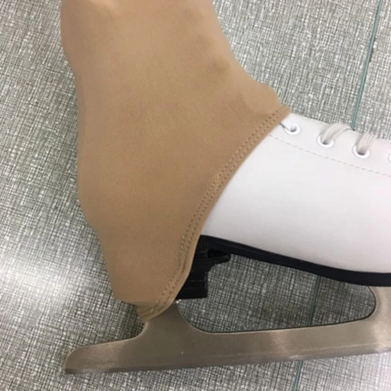 Kids Figure Skating Pants Ice Skating Clothes Socks Ski Sock Professional Shoe-covered Sock Gymnastics Socks plush Thick figure skating tights,figure skating pants