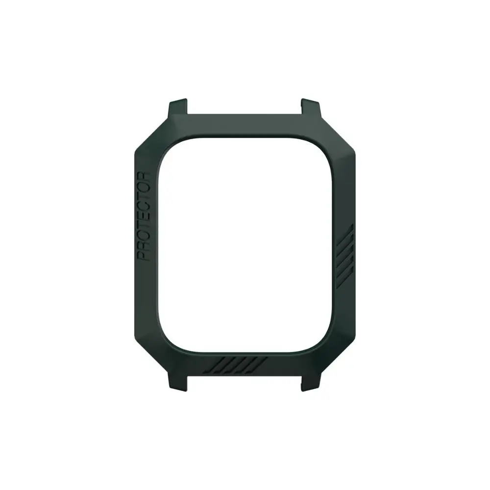 Army green case SIKAI защитный чехол для Amazfit GTS Смарт-часы 5ATM водонепроницаемые плавательные умные часы 14 дней батарея - Цвет: Army green case