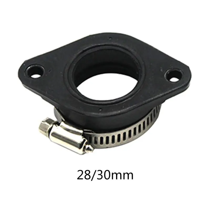 Motorcycle Carburetor Adapter Inlet Intake Pipe Rubber Mat Fit on PWK 28/30mm 32/34mm Motorcycle Carburetor