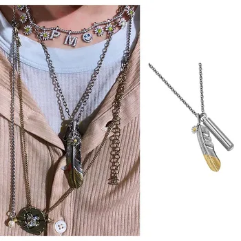 

KPOP G-Dragon Necklaces Metal Sweater Necklace PEACEMINUSONE KWON JI YONG FH14