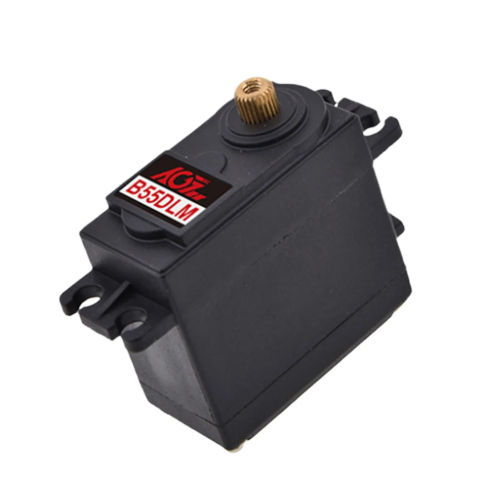 1 шт. AGF B55DLS 11 кг DC металлический редукторный двигатель с двойным подшипником цифровой сервопривод для радиоуправляемого вертолета самолета автомобиля робота