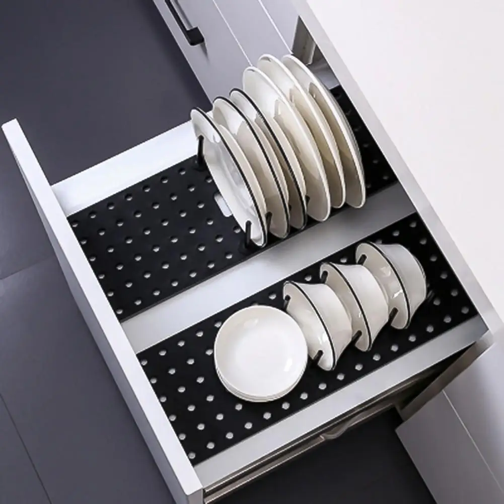 Support de rangement pour assiettes et bols en plastique, étagère de  cuisine ventilée, anti-déformation, vaisselle F2, proximité - AliExpress