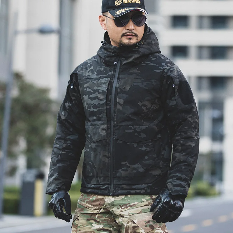 M65 Winter Tactical Parka Outdoor Warm Camouflage Military Jacket Coat  Multicam Hoodie Outwear Dropship Casual Multi Pockets - AliExpress