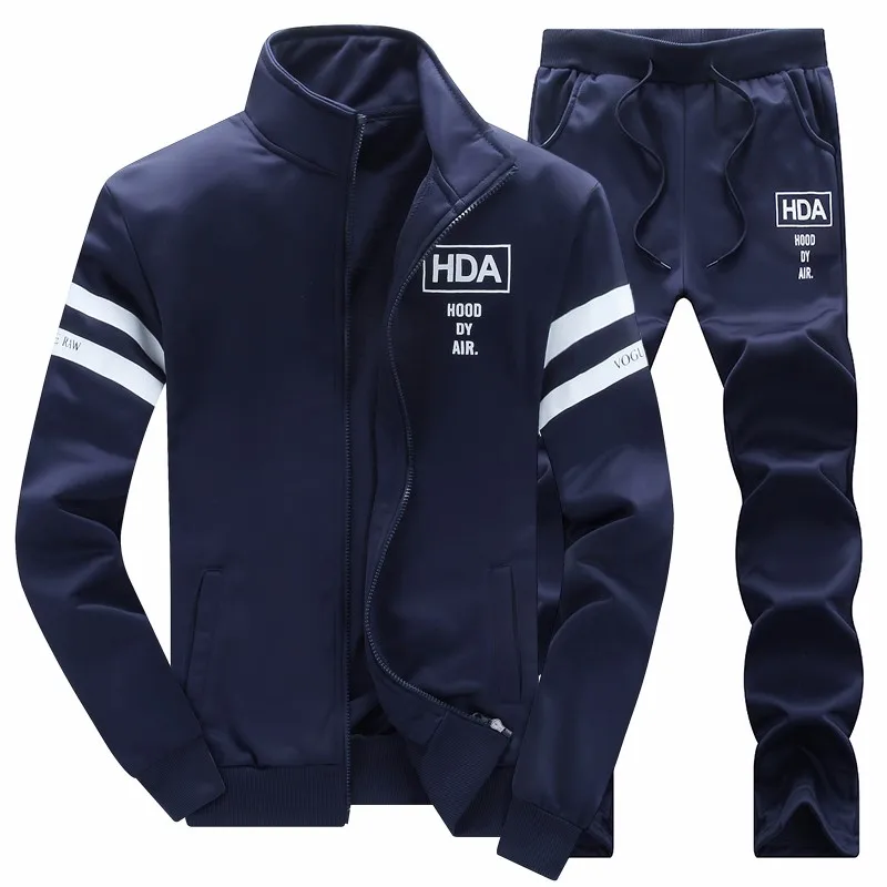 Fashion Men's Casual Sportwear Suit Autumn Spring Designer Embroidery Male Baseball Jersey Suit Men Leisure Suits 2 Pieces Sets Fashion Men's Casual Sportwear Suit Autumn Spring Designer Embroidery Male Baseball Jersey Suit Men Leisure Suits 2 Pieces Sets