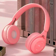 

Y08 Bluetooth Headphone Wireless HiFi Stereo Over Ear Headset Wired Earphone Handsfree Mic For Online Class Gaming Music