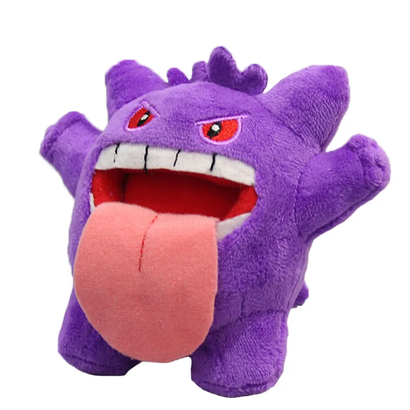 20/25 см 3D плюшевые игрушки Gengar игрушки куклы, генгар, плюшевый брелок-подвеска висит Мягкая кукла аниме Мультяшные плюшевые куклы для детей, подарок