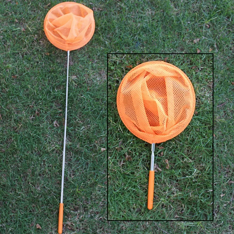 

1Pc Kids Extendable Fishing Net Butterfly Bug Insect Catching Net Extendable Handle Pole Folding Mesh Net Child Toys