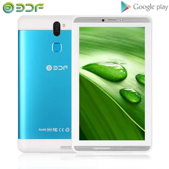 

7 Inch Screen Android 6.0 3G Sim Card Phablet Quad Core 16GB Tablet Bluetooth WiFi Google Play Tablets Dual Camera SIM TF Card