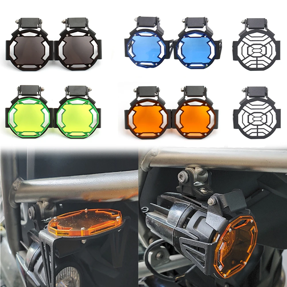 REALZION деталь мотоцикла защитная противотуманная фара для BMW R1200GS F800GS R1250GS F850GS F750G ADV