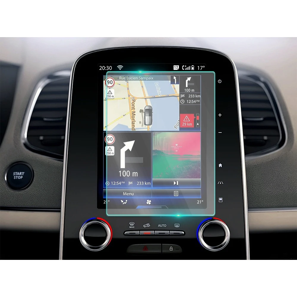 Film de protection anti-rayures pour écran de Navigation Renault Espace  2014 – 2022, Film d'ordinateur, accessoires d'intérieur de voiture en verre  trempé - AliExpress