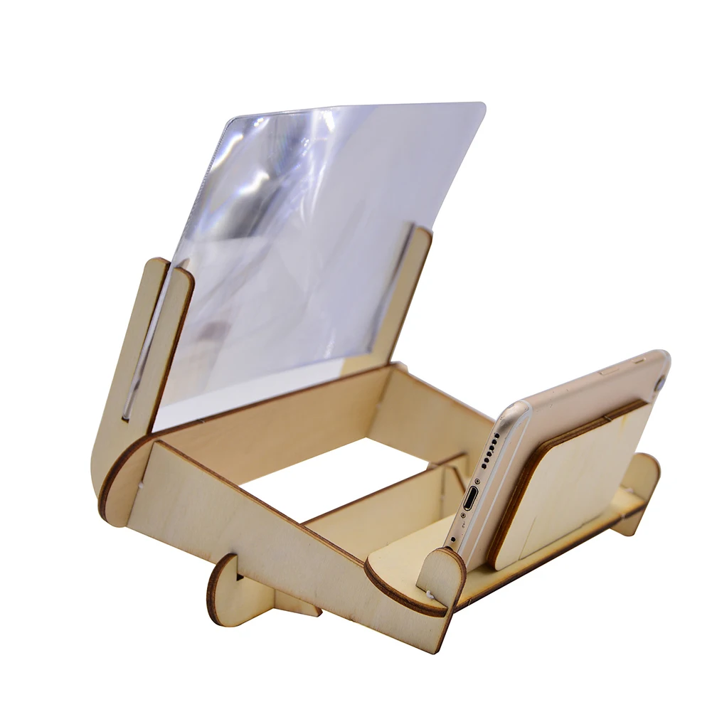 Детский 3D игрушечный объектив, научный проект, оптика, эксперимент, образовательная модель