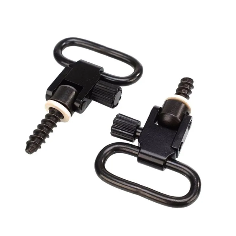 

2pcs Tactical Quick Detach QD Sling Swivel Stud Sling Mount Attachment Adapter Hunting Rifle Gun Accessories