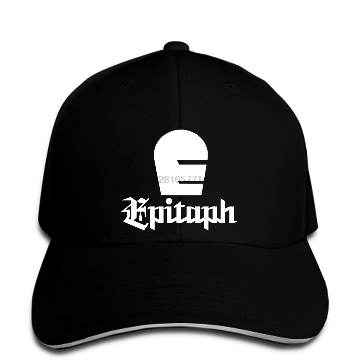 Новинка, бейсболка с логотипом EPITAPH RECORDS Rock Music, мужские черные бейсболки