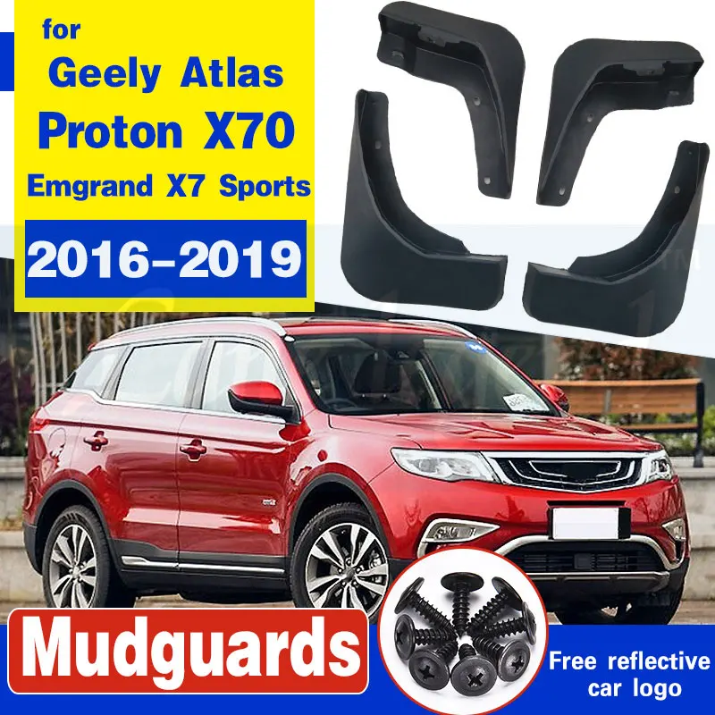Для Geely Atlas Boyue NL3 SUV Proton X70 Emgrand X7 Sports 2016 2019 крыло для автомобиля брызговик