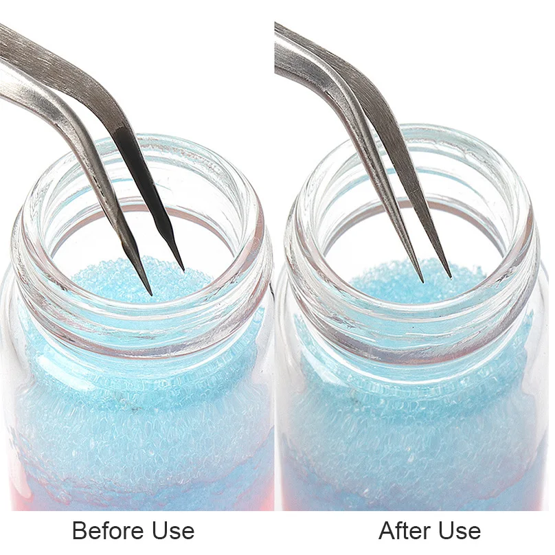 30ml Professional Eyelash Extension Tweezers Glue Remover Liquid Eyelash Tweezers Cleaning Sponge Fake Eyelashes Cleaner Makeup 4
