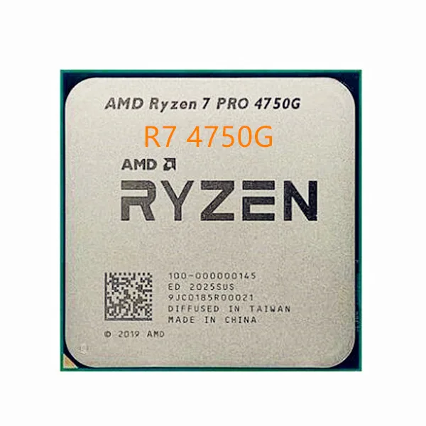 Ryzen amd-cpuプロセッサー,7 pro,4750g,r7 pro,4750g,4750g,3.6 ghz,8 ...