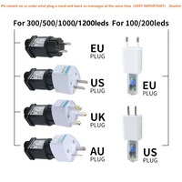 100M girlanda żarówkowa LED Lights girlanda lampki uliczne świąteczne wakacje na zewnątrz dla domu Party noworoczne drzewo dekoracje ślubne 3
