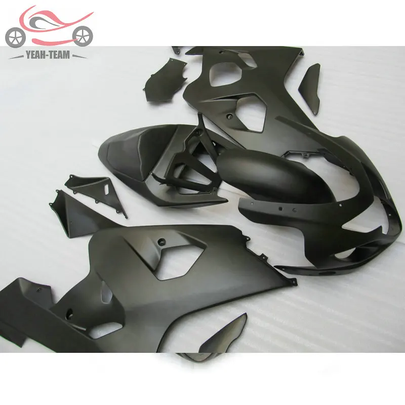 Хорошее качество китайские Обтекатели набор для Suzuki K4 GSXR600/750 2004 2005 04 05 GSXR 600 750 матовый черный ABS пластик обтекатель части