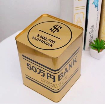 

Funny Money Box Money Box Creative Adult Safe Wooden Art Fresh Piggy Bank Counter Spaarpotten Voor Geld Home Decorations BA60XXG