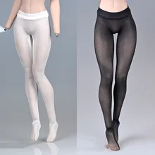 

Black/White Color 1/6 Scale Sexy Seamless Pantyhose Leggings Connected Net Socks Model for 12'' PH TBL Action Figure Body