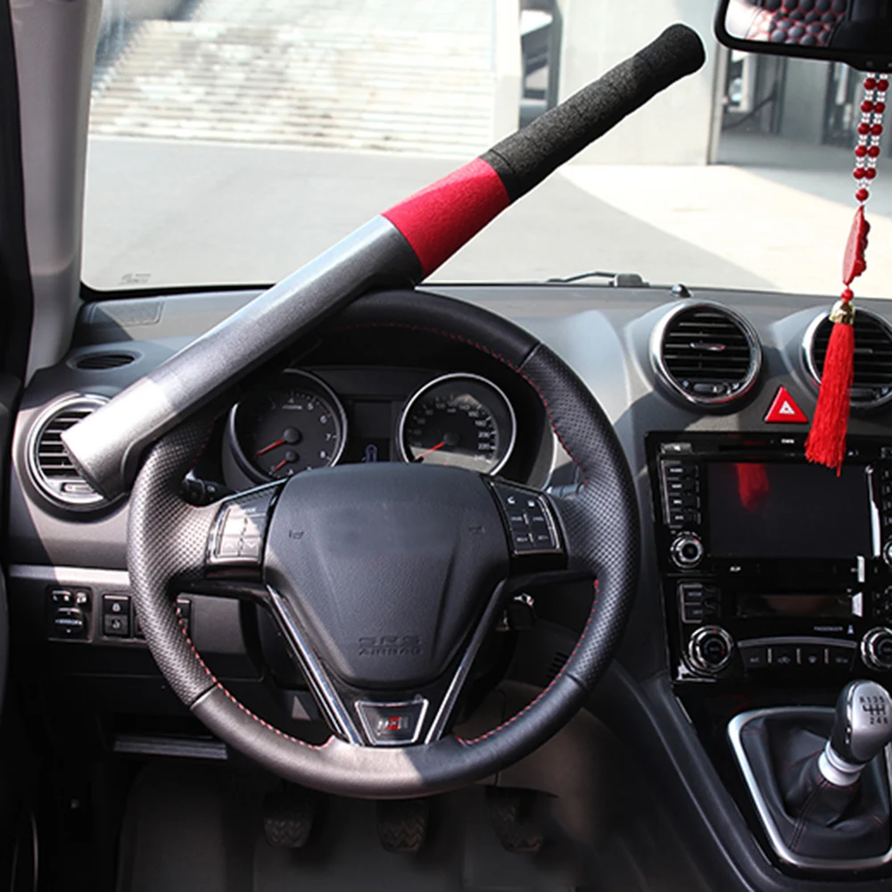 

Heavy Duty Car Steering Wheel Locking Baseball Bat Van Caravan Anti Theft Security Car Safety Lock