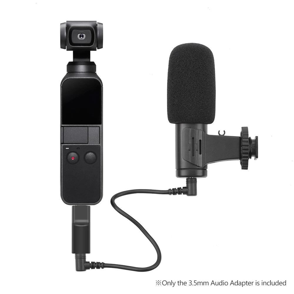 Тип-c до 3,5 мм камера микрофон адаптер Карманный аудио адаптер для DJI Osmo карманный внешний конвертер для микрофона аксессуары