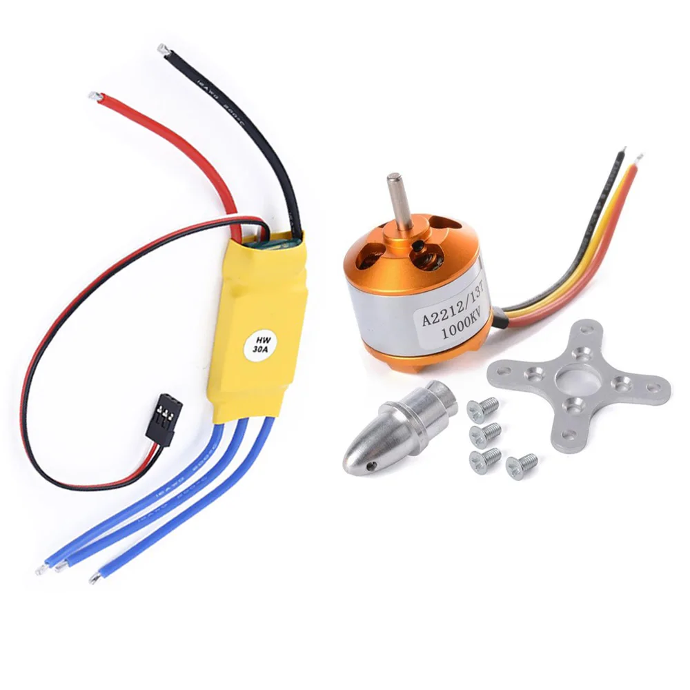 Бесщеточный двигатель XXD HW A2212 930KV 1000KV 1400KV 2200KV A2208 2600KV с контроллером скорости 30A ESC
