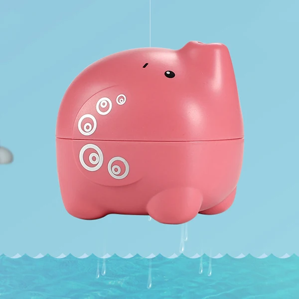Red Elephant Новинка, детская игрушка для ванны, мультяшное животное, спринклер, водопоглощающая, как дождь, водяная игрушка - Цвет: Red Elephant