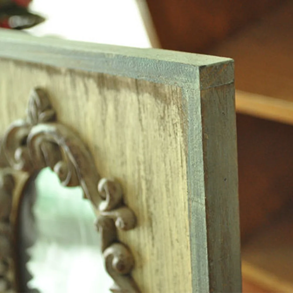 Картины DIY деревянные Рождество Свадьба семья старинные ремесла подарок стоящая рамка для фотографий полка домашний стол украшения