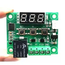 DC 12 В W1209WK W1209 Цифровой термостат регулятор температуры Регулятор терморегулятор инкубатор NTC датчик метр чехол