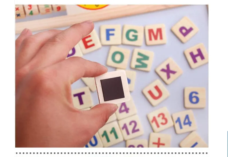 Multi-functional Magnetic Korean da hua ban Wooden Children'S Educational Early Childhood Learning Teaching Aids
