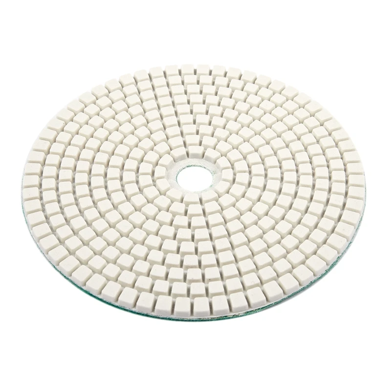 Top-5 inch 125mm Wet Diamond Polishing Pads Marble Granite Grits