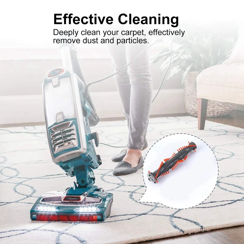 Replacement Brushes Vacuum Cleaner Roller Brush Anti Winding Floor Brush for Shark NV800 Vacuum Cleaner Kit Carpet Brush