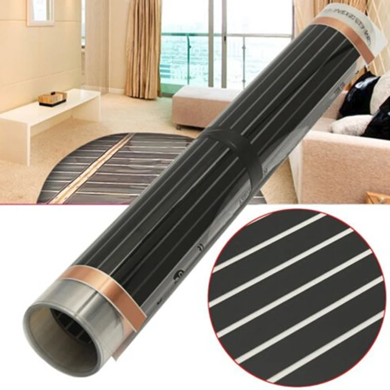 Underfloor Heating Film Kit 50cm Width 220w Electric Floor Warming