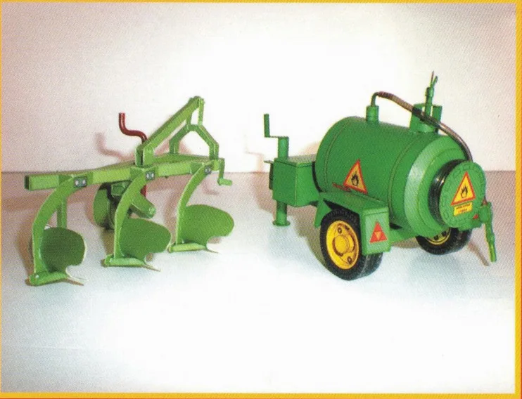discount 1:32 Czech Zetor 7745-7211 Tractor DIY 3D Paper Card Model Building Sets Construction Toys Educatio