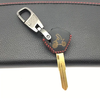 

Leather Key Case for Suzuki drz ltz GSX GSXR 400/600/750/1000/1300 BANDIT HUYABUSA Motorcycle Key cover Moto