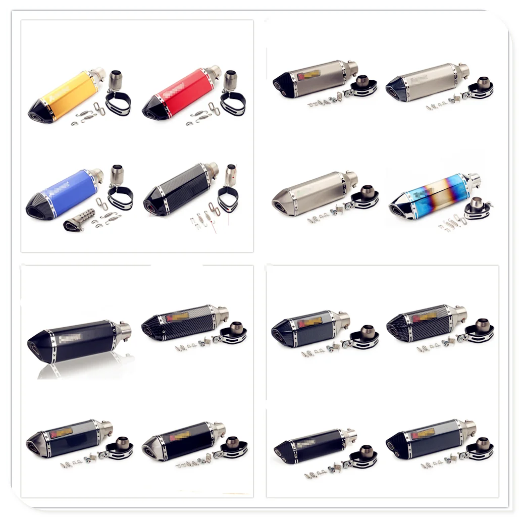 

51mm Motorcycle Modify Exhaust pipe Muffler Carbon DB killer for YAMAHA YZF 600R Thundercat R1 R6 R25 R3 FZ1 FAZER FZS 1000S