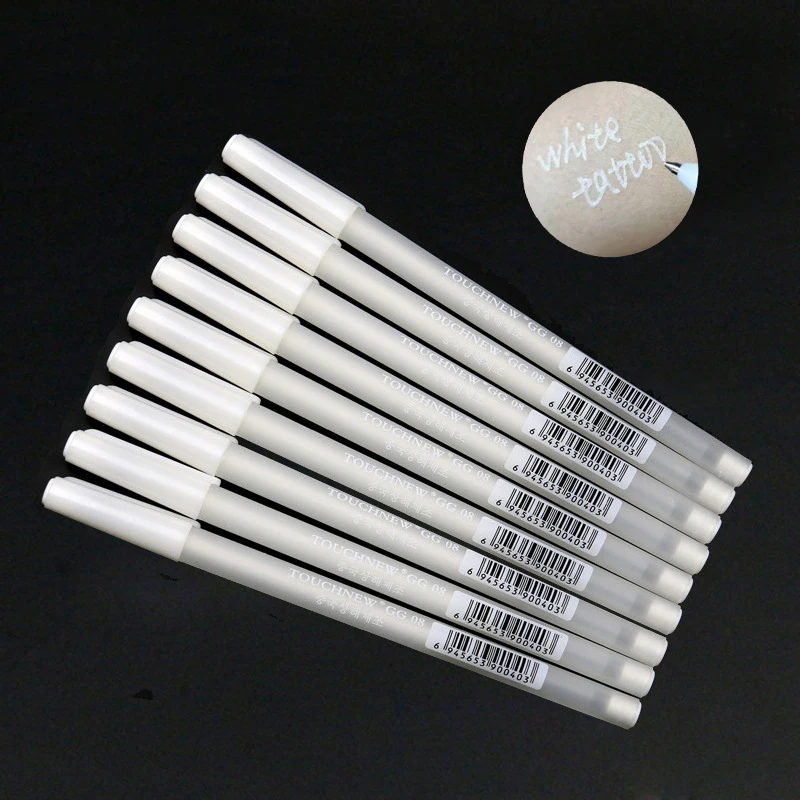 New-White-Eyebrow-Marker-Pen-Tattoo-Accessories-Microblading-Tattoo-Surgical-Skin-Marker-Pen-for-Permanent-Make.