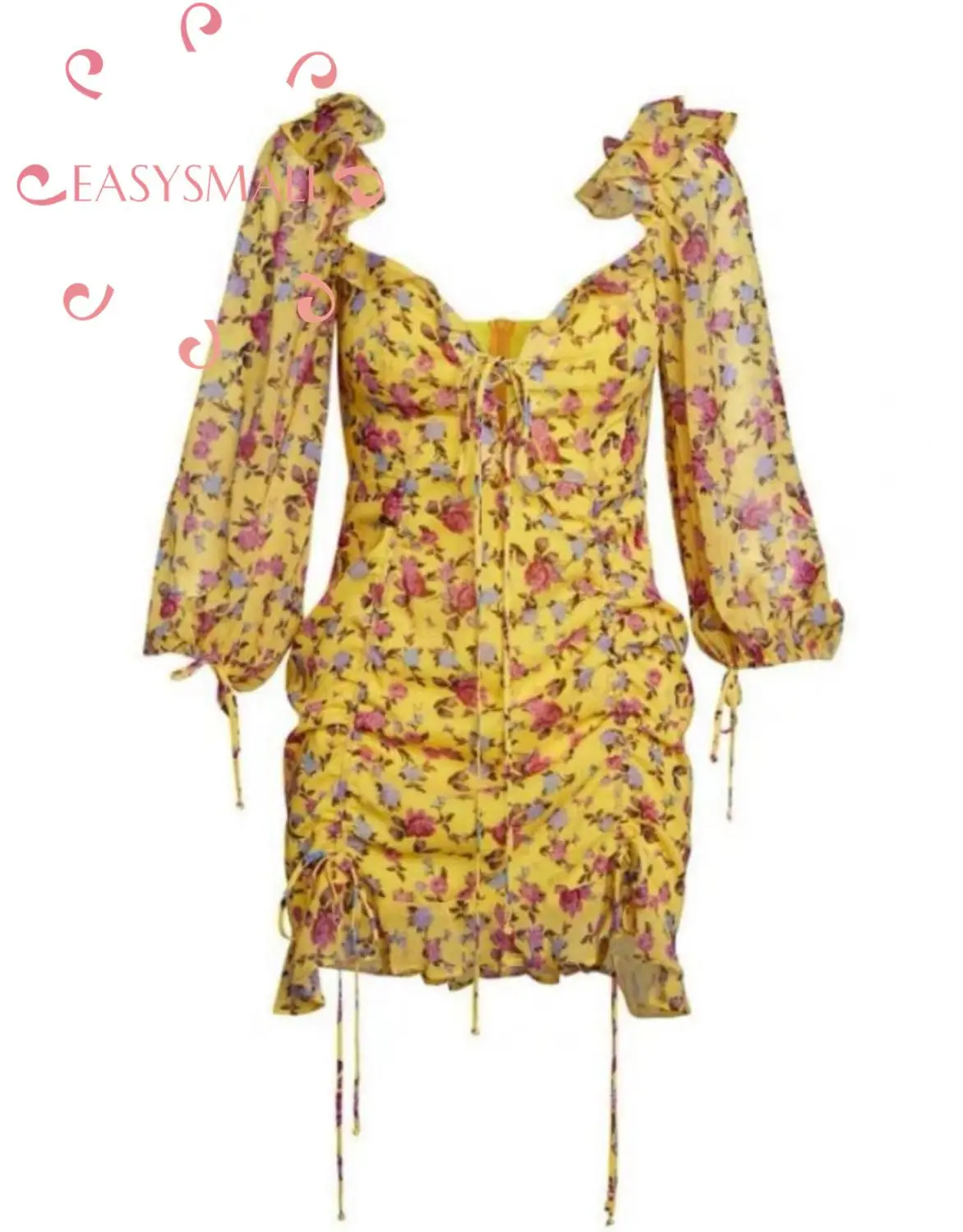 EASYSMALL For love lomens женское платье летнее пляжное сексуальное с открытой спиной высококлассное французское платье с высокой талией без рукавов