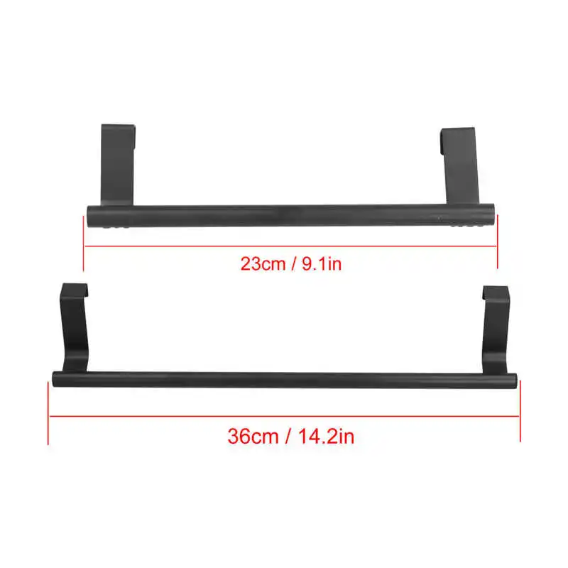 Toallero para puerta 23cm