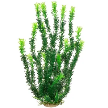 

Fish Tank Decoration Plant Aquarium Plants Artificial 45cm Green