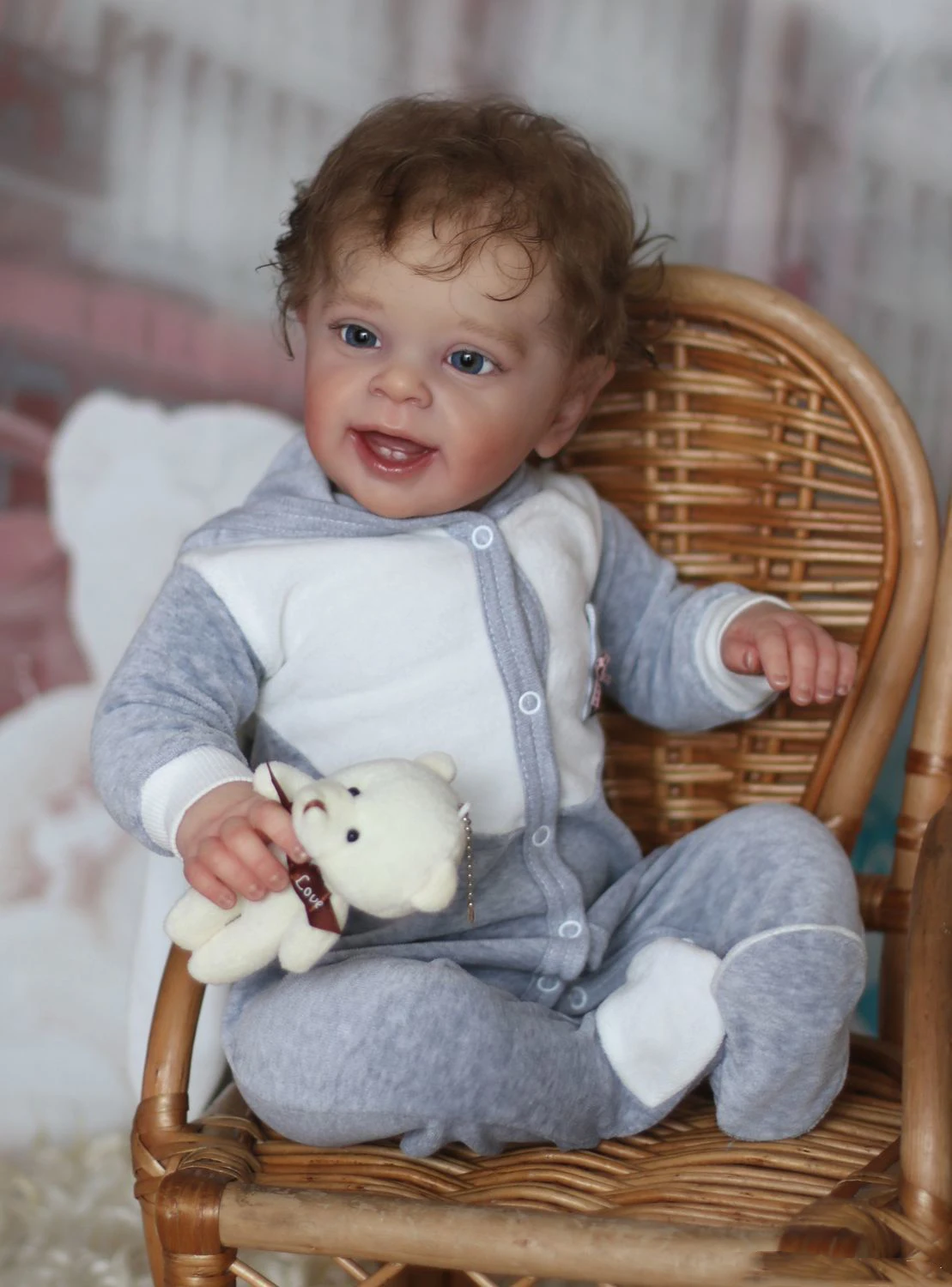 

23 Inch Realistic Yannik Reborn Doll Kit New Arrival Unfinished Reborn Baby Doll Kit Excellent Quality Soft Touch Doll Kit