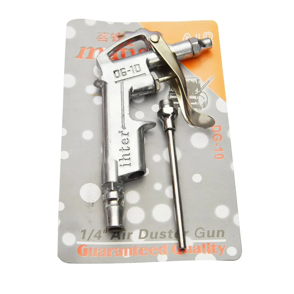 

DG-10 Air Blow Gun Pistol Trigger Cleaner Compressor Dust Blower 8 inch Nozzle Air Blow Gun Cleaning Tool for Compressor