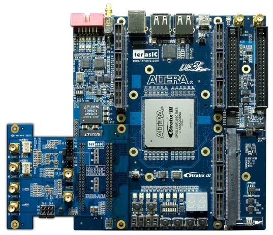 Сочетается с DE2-115 SoCKIT AD/DA высокая скорость сбора данных ADA-HSMC ADA-GPIO